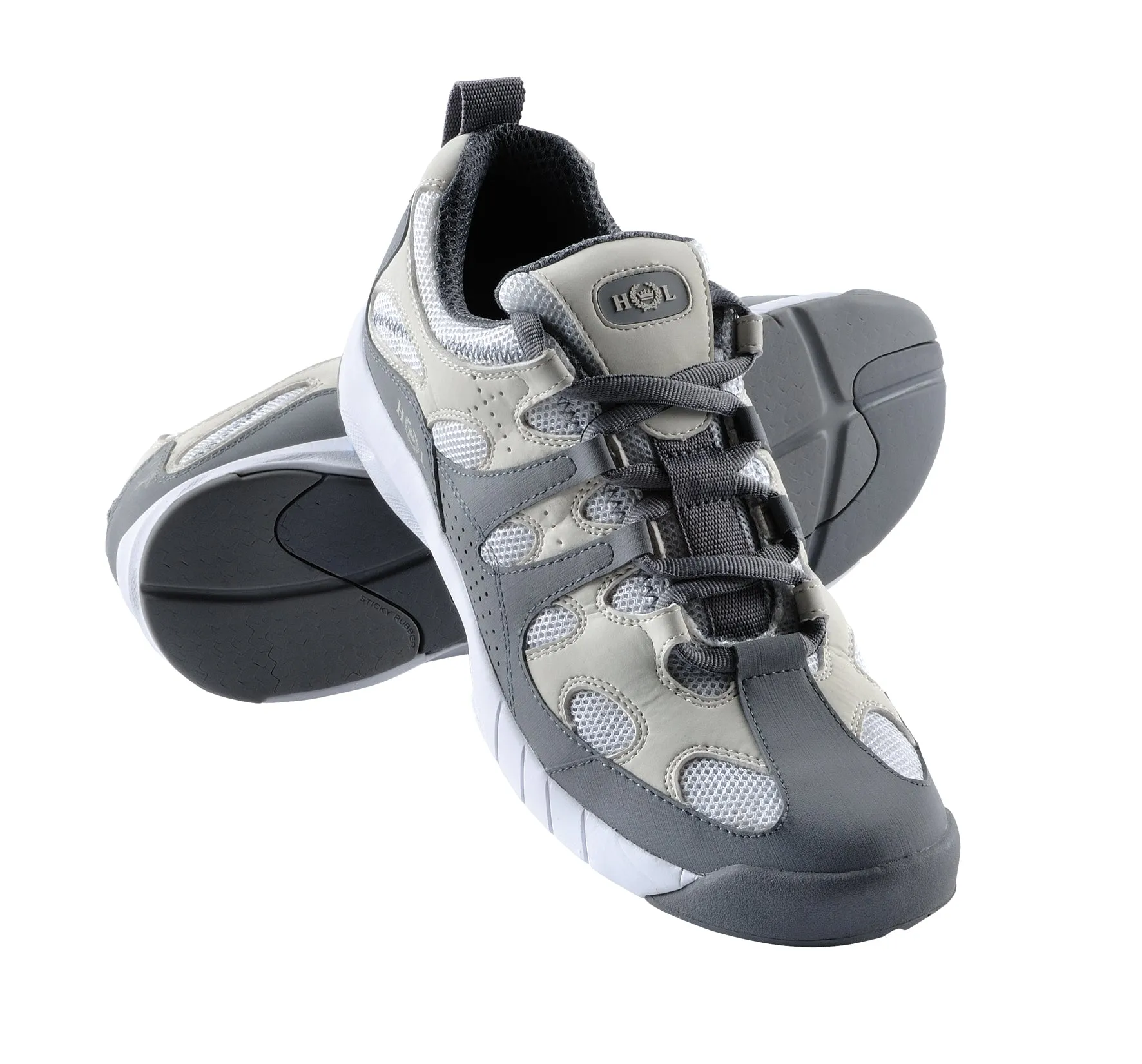 HENRI LLOYD DECK SHOE - GREY - ONLY SIZES 42, 45, 46 LEFT DISCONTINUED STYLE