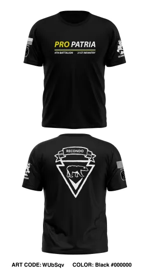 HHC, 4th BN, 31st IN Store 1 Core Men's SS Performance Tee - WUbSqv