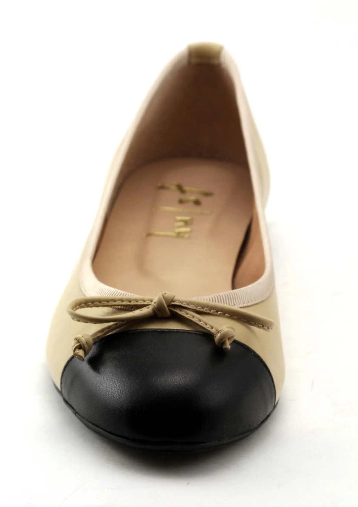 Index - Beige Black Leather