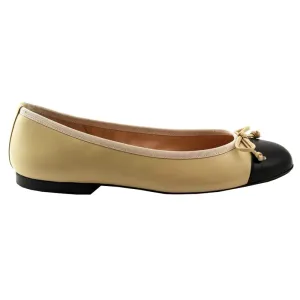Index - Beige Black Leather