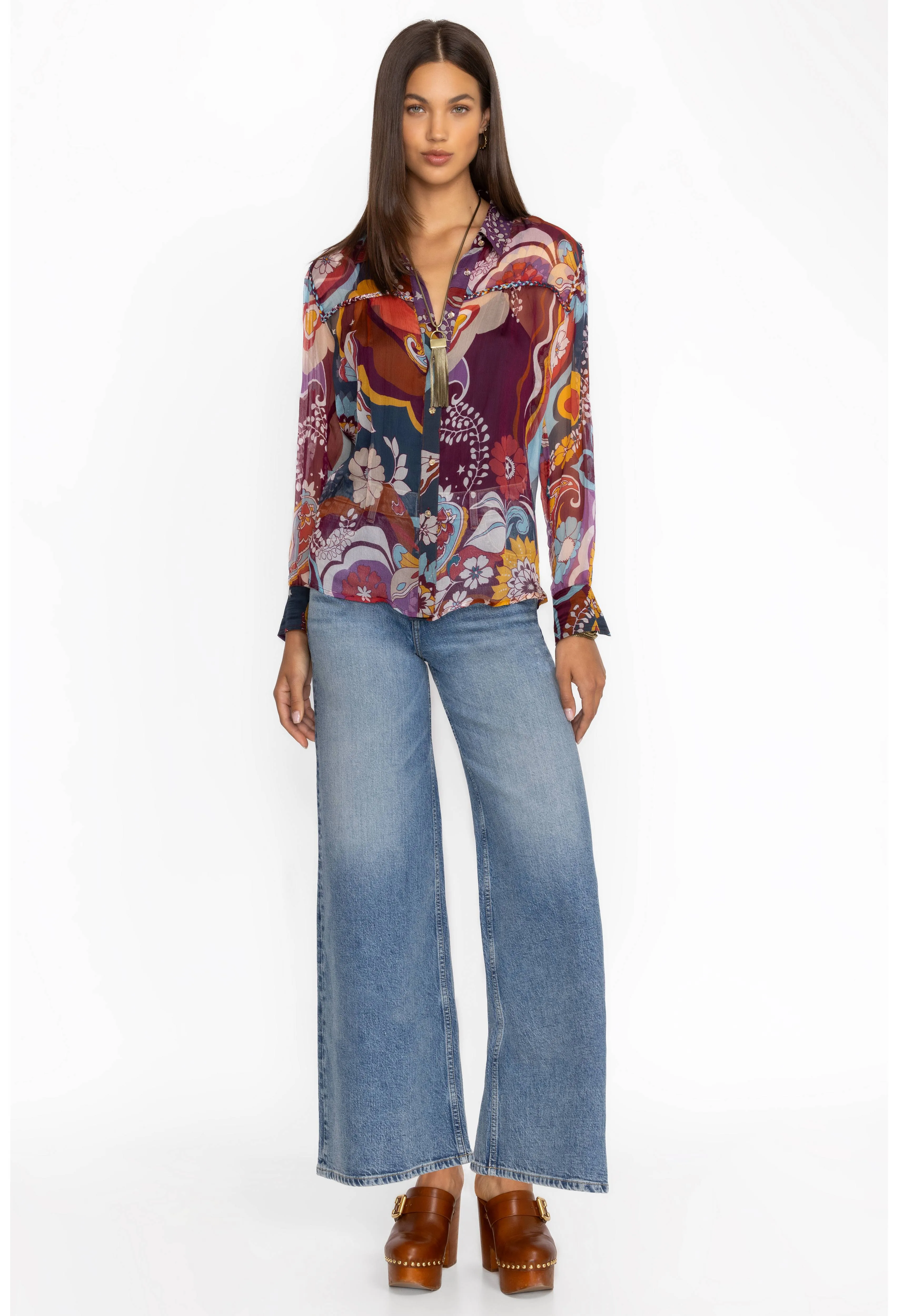 Johnny Was Katerina Braided Blouse