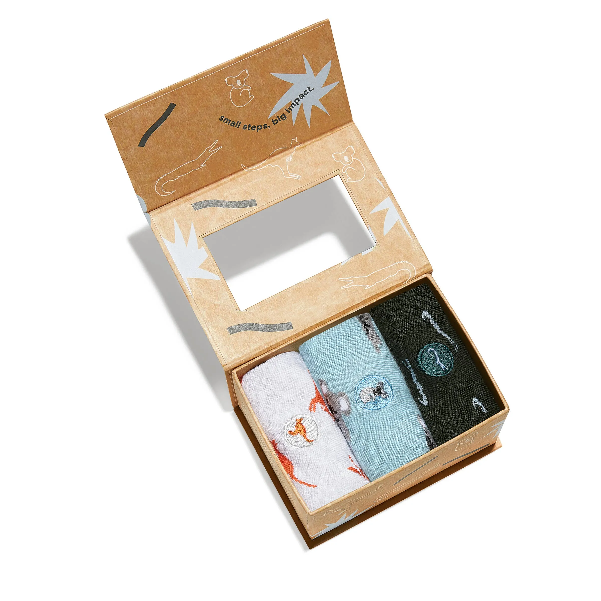 Kids Socks that Protect Animals Box Set