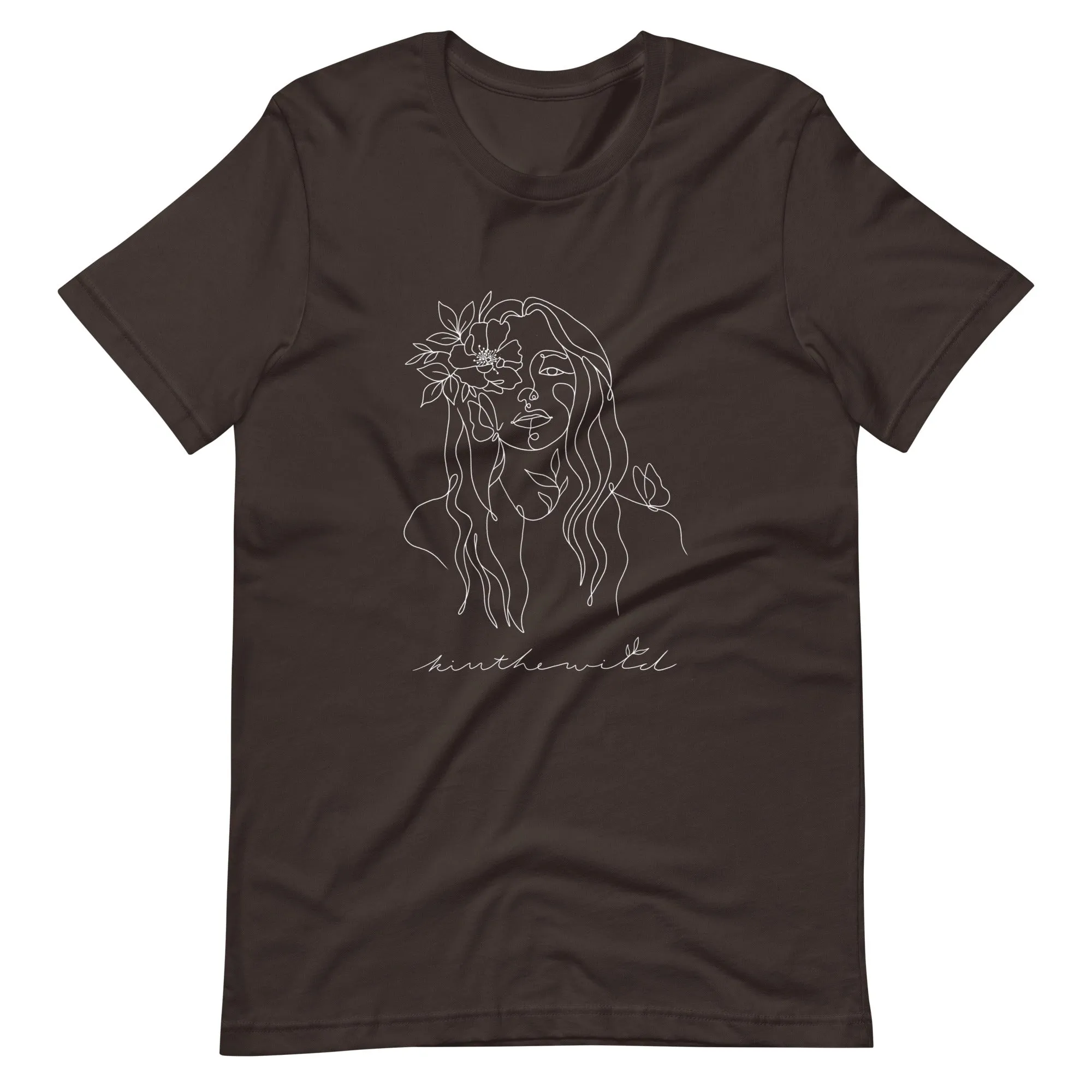 kiss the wild dark t-shirt
