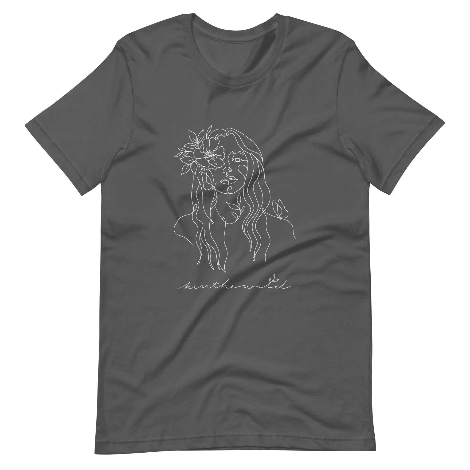 kiss the wild dark t-shirt