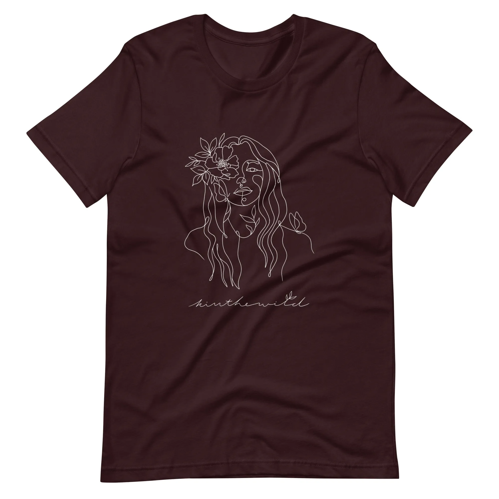kiss the wild dark t-shirt