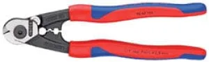 Knipex Knipex 95 62 190 Forged Wire Rope Cutters With Heavy Duty Handles, 190Mm Dr-36142
