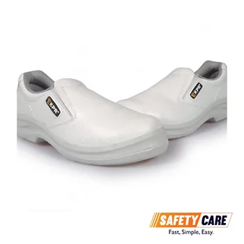 KPR O-807 WHITE LOW CUT SLIP ON SAFETY FOOTWEAR