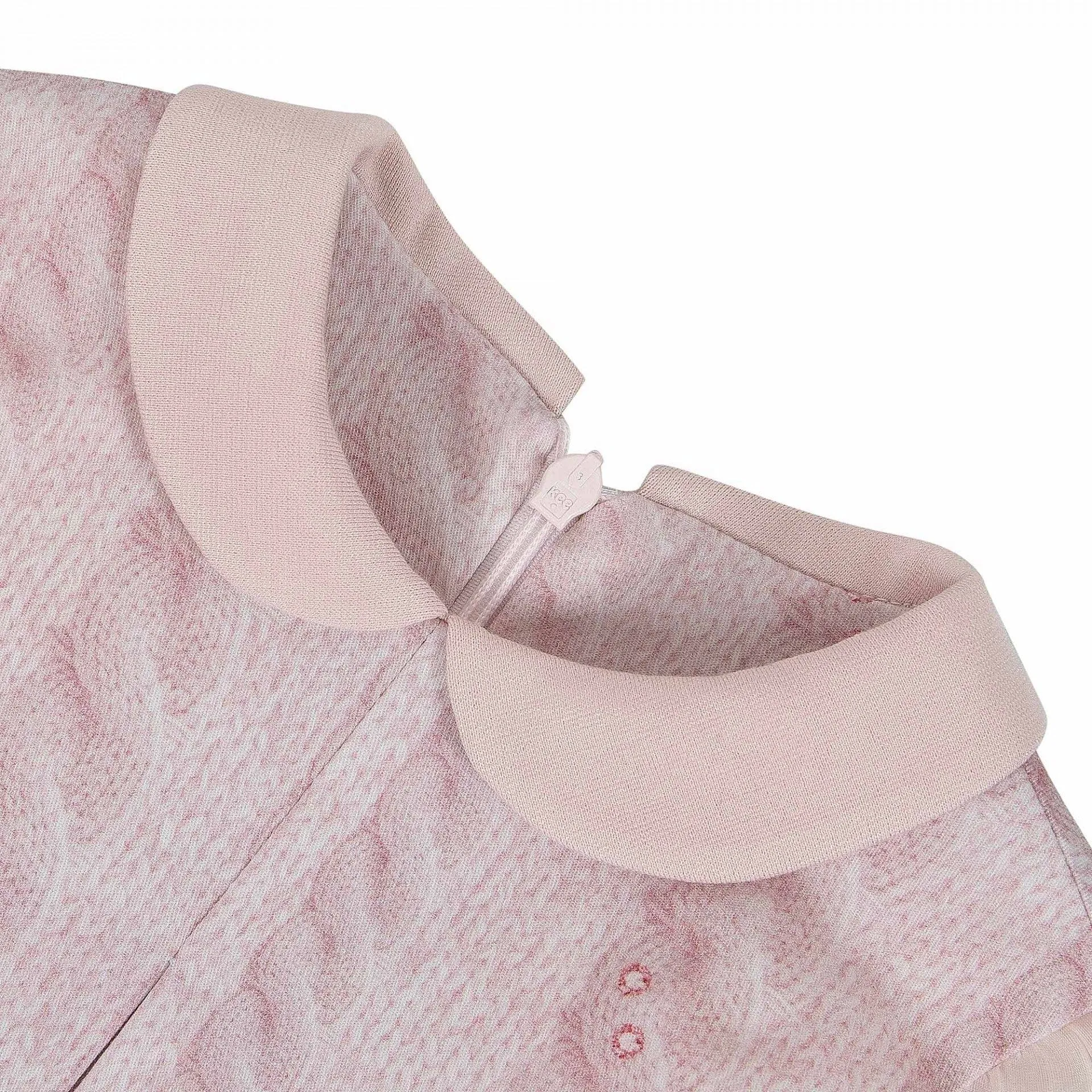 LAPIN HOUSE - Peter Pan Collar Rabbit Dress - Pink