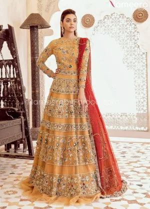 Latest Pakistani Wedding Formal Wear Dress Online #WN06