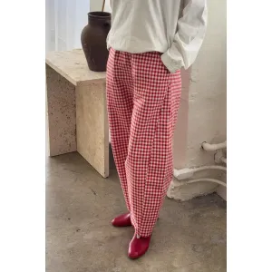 Le Bon Shoppe - Arc pants - Red gingham