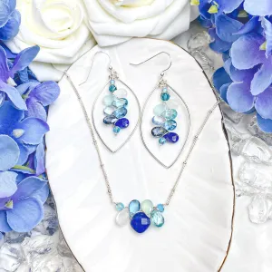 Limited Edition Kaleidoscope with Lapis Earrings and Necklace