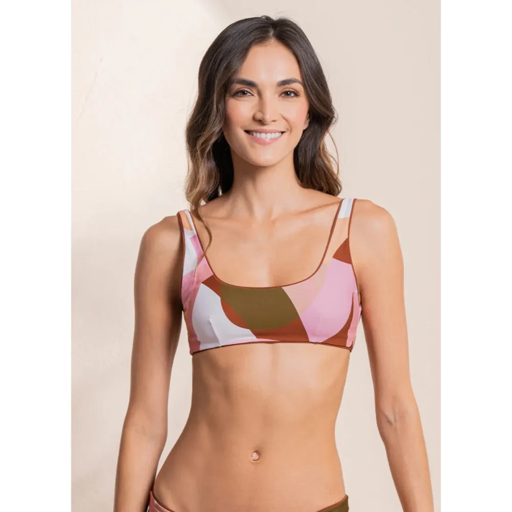 MAAJI MOCCACHINO MIRACH SPORTY BRALETTE TOP
