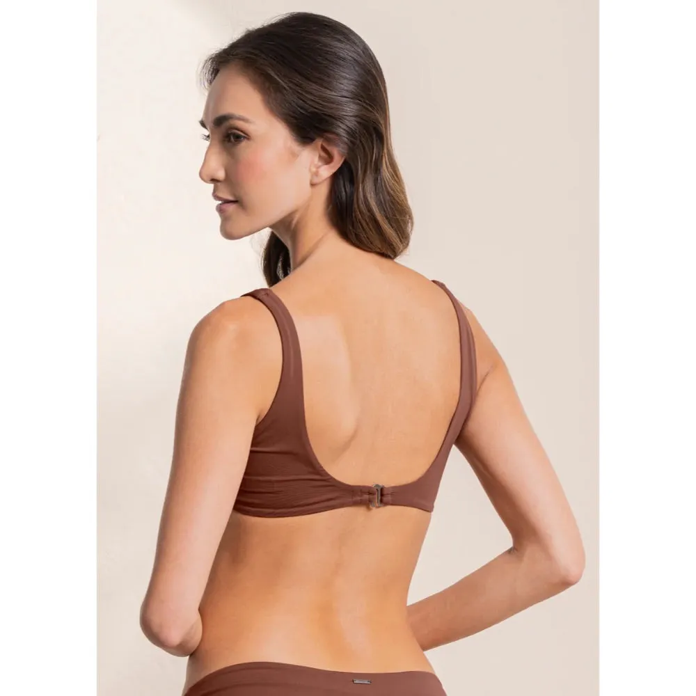 MAAJI MOCCACHINO MIRACH SPORTY BRALETTE TOP