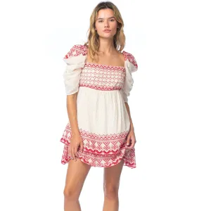 Mahila x Tolani: Leisel Ruby Dress