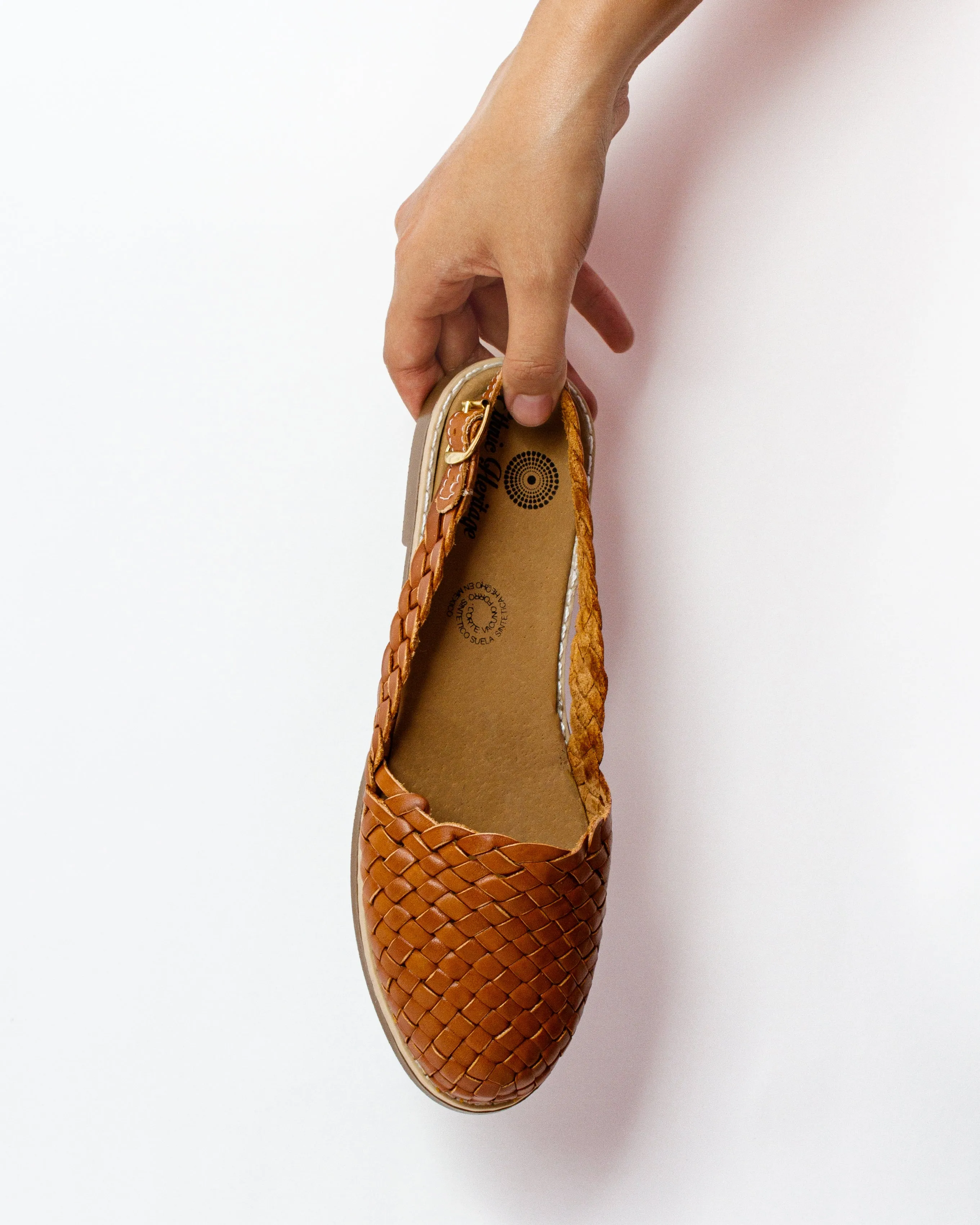 Maria Leather Huarache Sandal