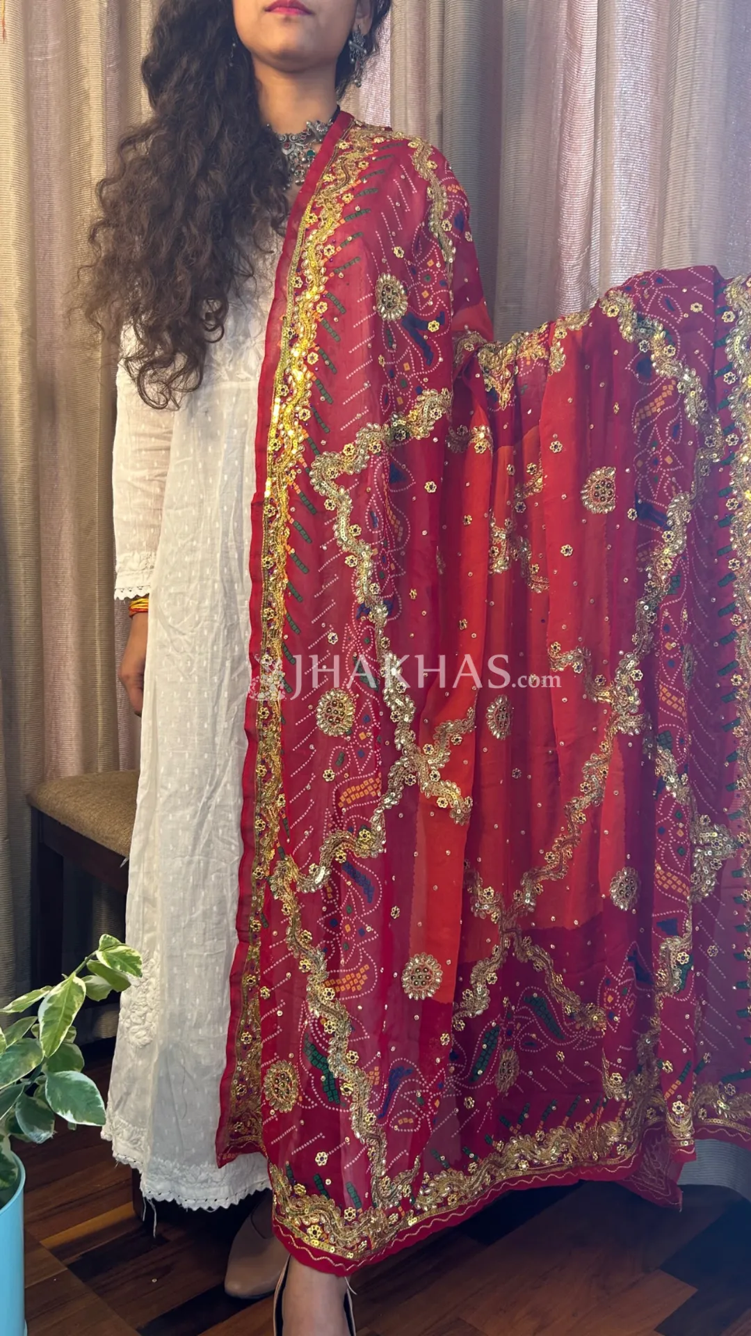 Marwadi Red Wedding Chunri