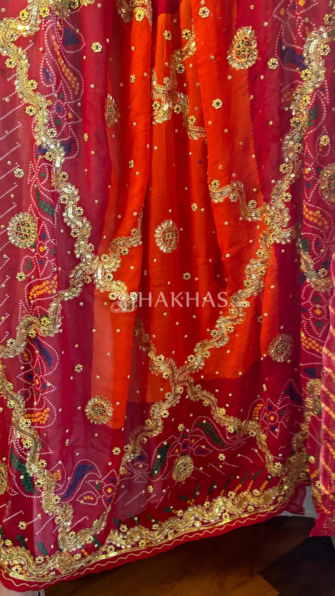 Marwadi Red Wedding Chunri