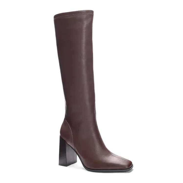 Mary Dress Boot Brown