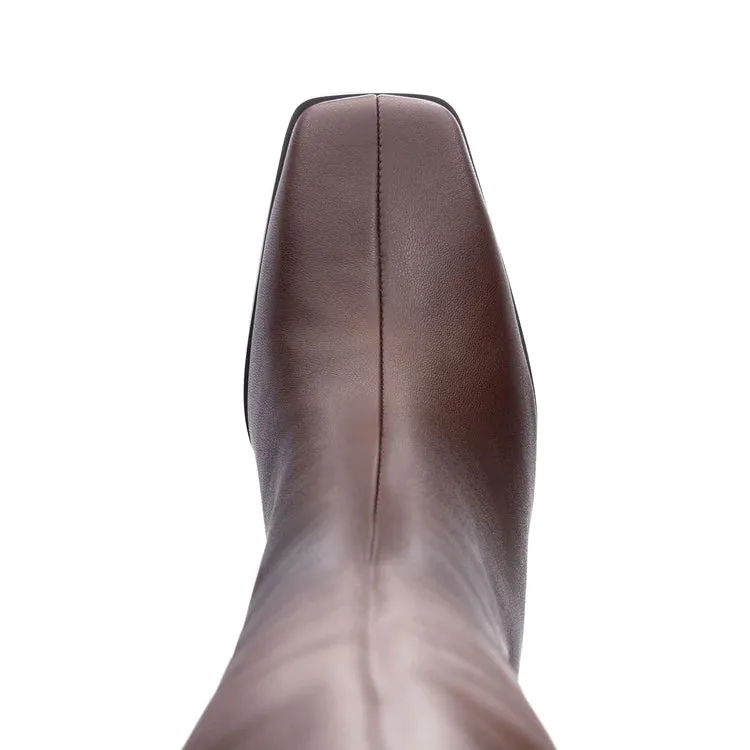 Mary Dress Boot Brown