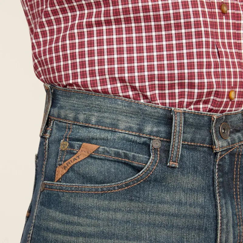 Men's Ariat M2 Traditional Relaxed Stretch Pro Series Ray Boot Cut Jean