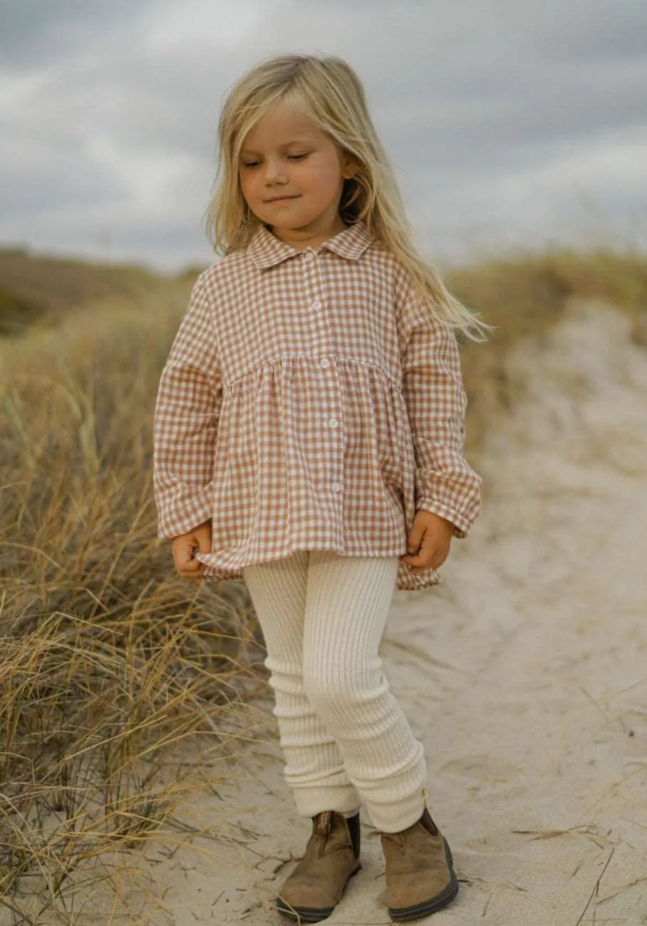 Miann & Co Kids - Texture Rib Legging - Frost