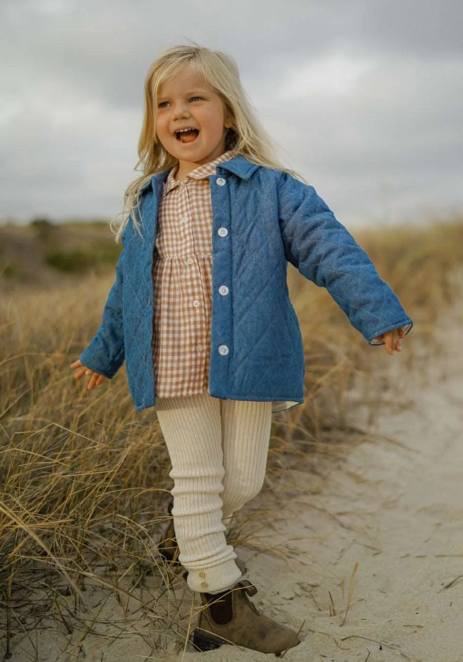 Miann & Co Kids - Texture Rib Legging - Frost