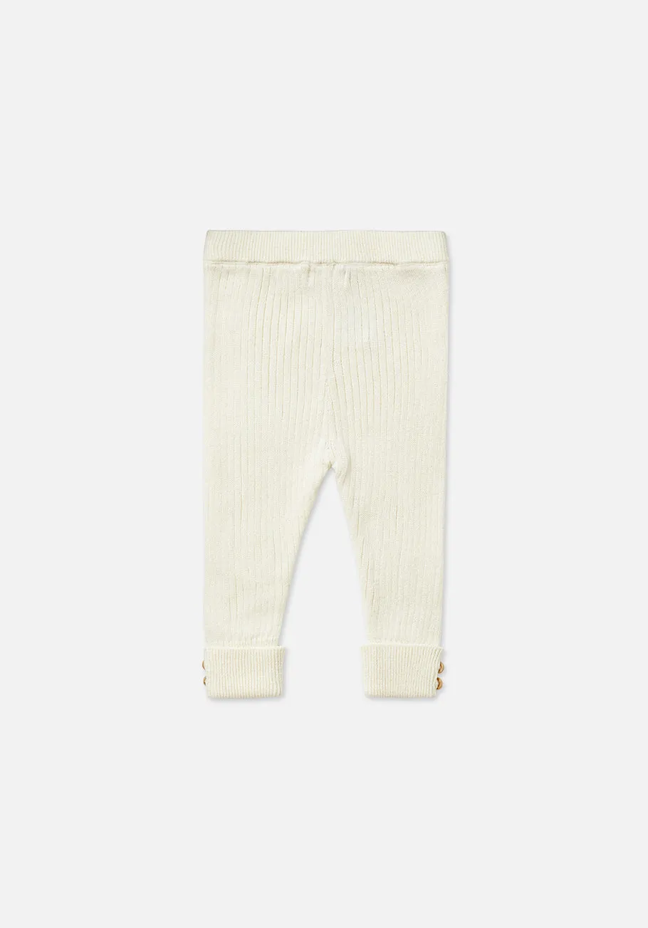 Miann & Co Kids - Texture Rib Legging - Sorbet