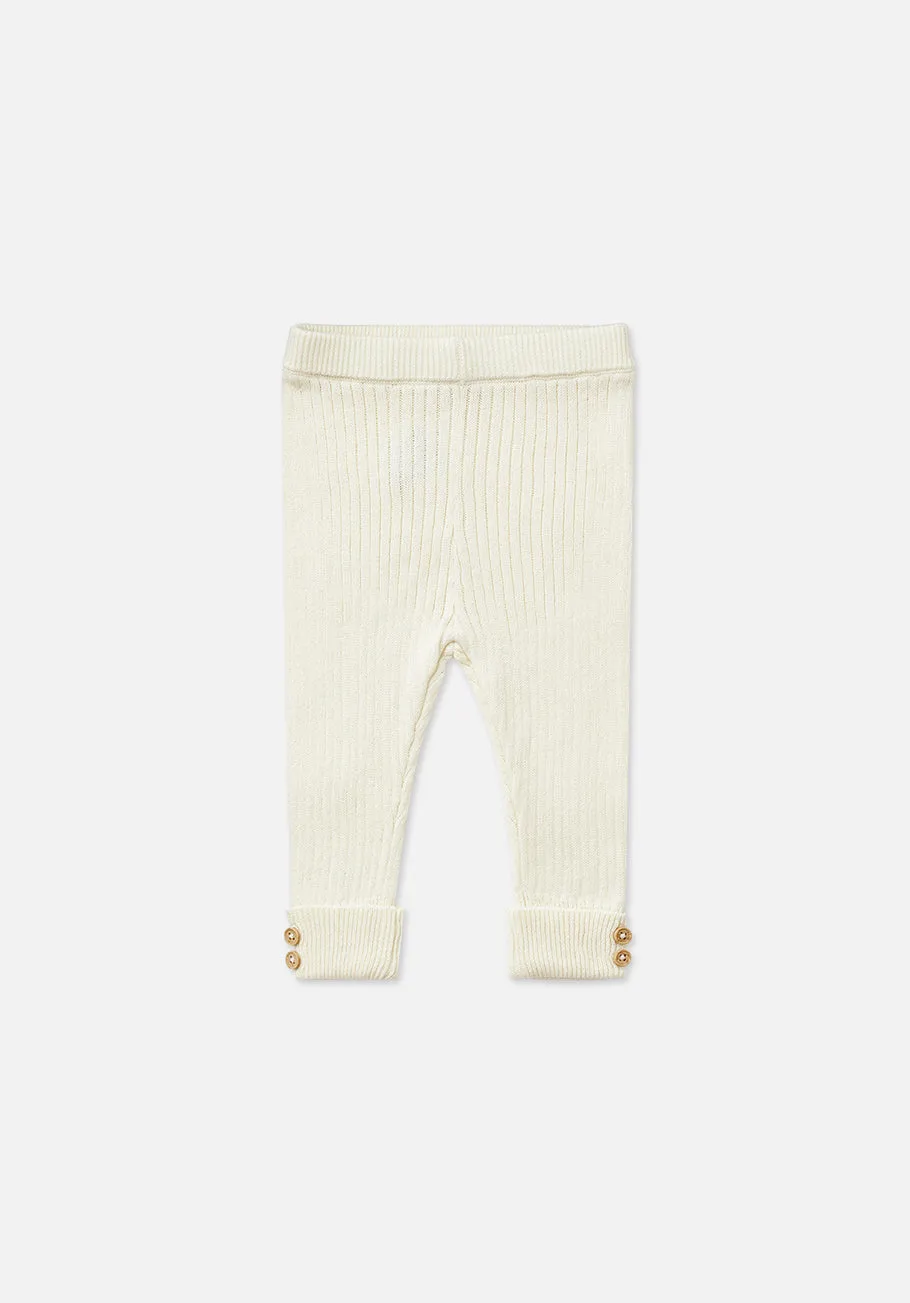 Miann & Co Kids - Texture Rib Legging - Sorbet