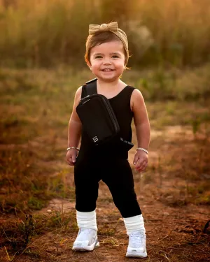 Mila Athleisure Jumpsuit - Black