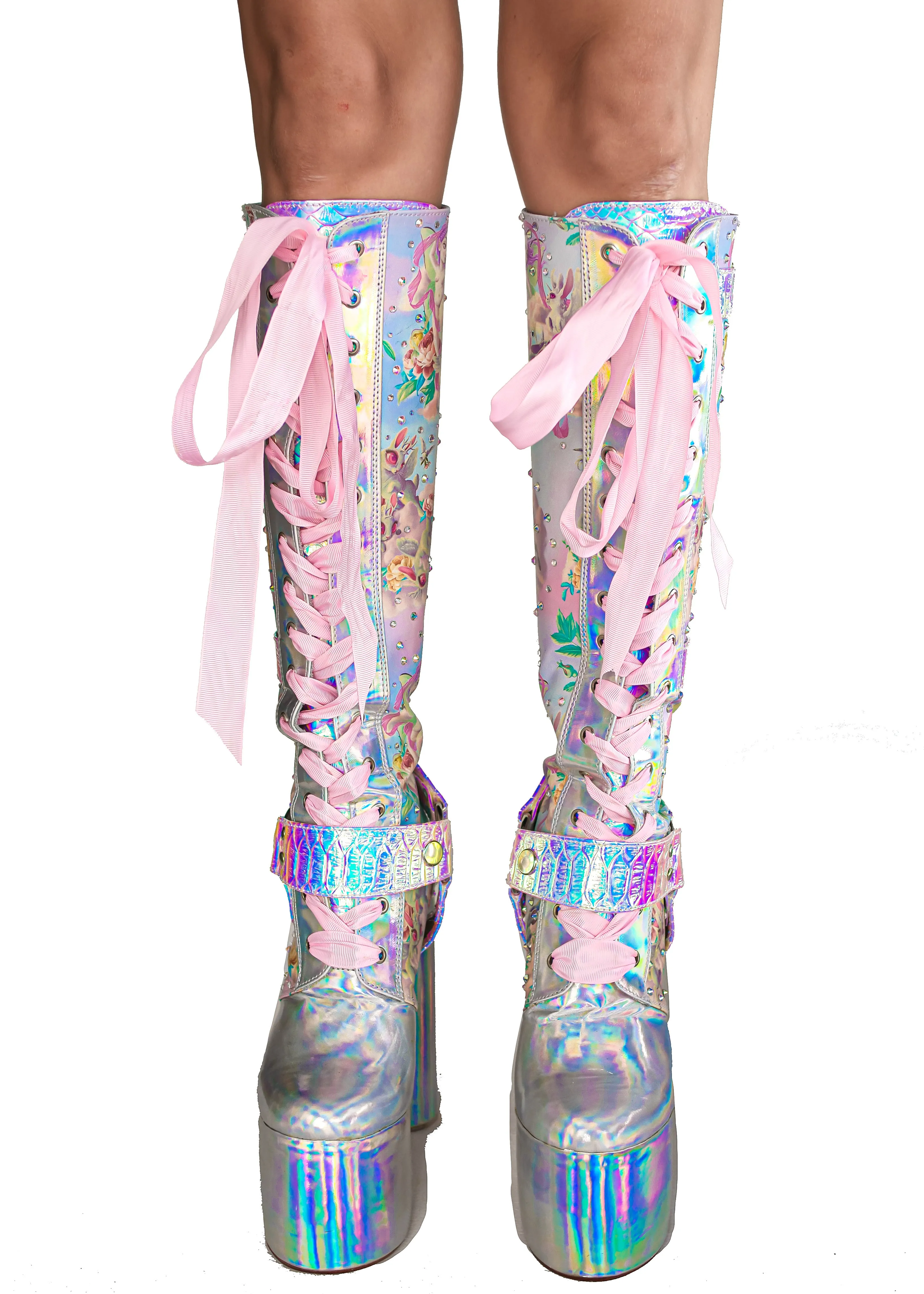 Mimpi Platform Harness Boots