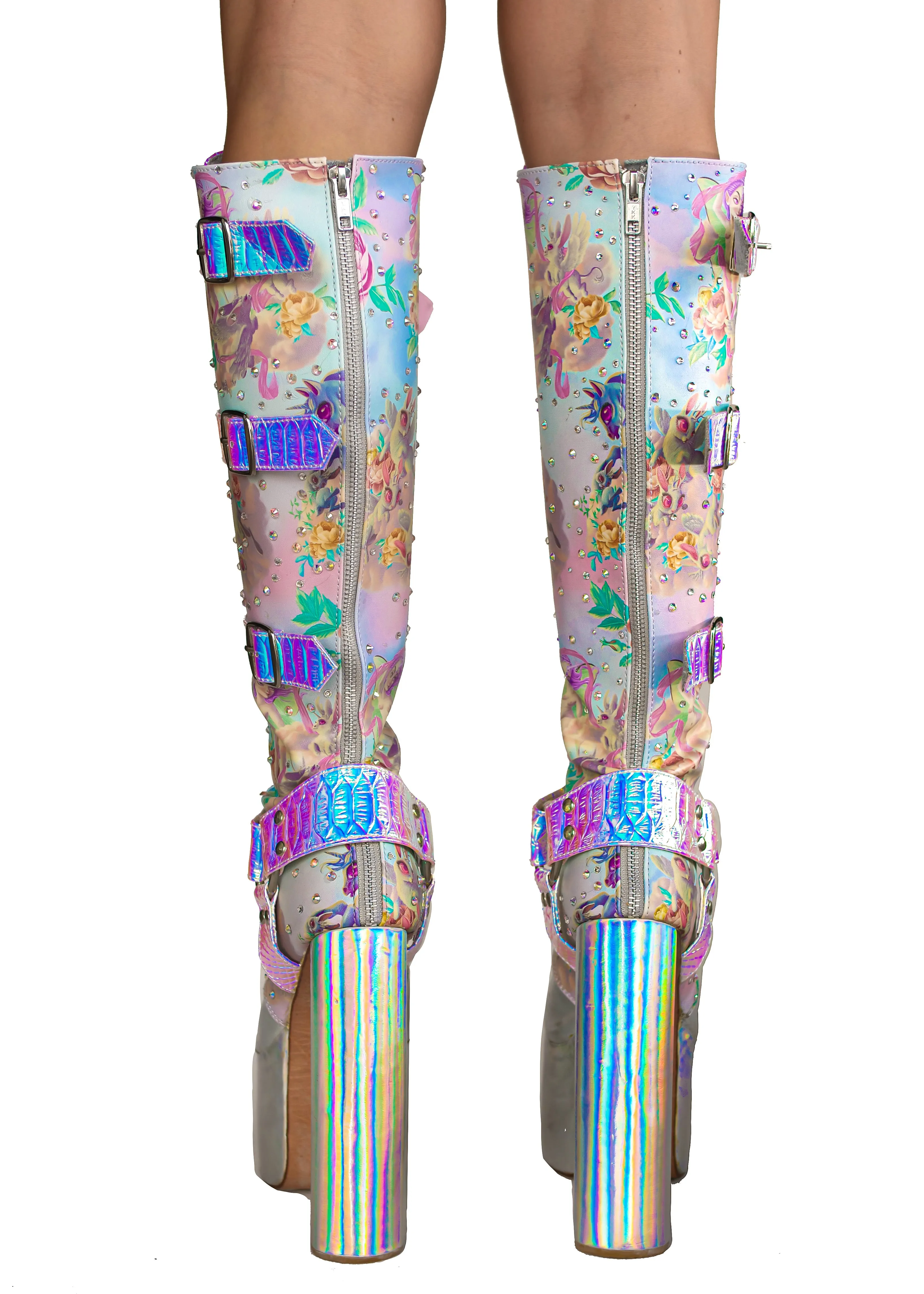 Mimpi Platform Harness Boots