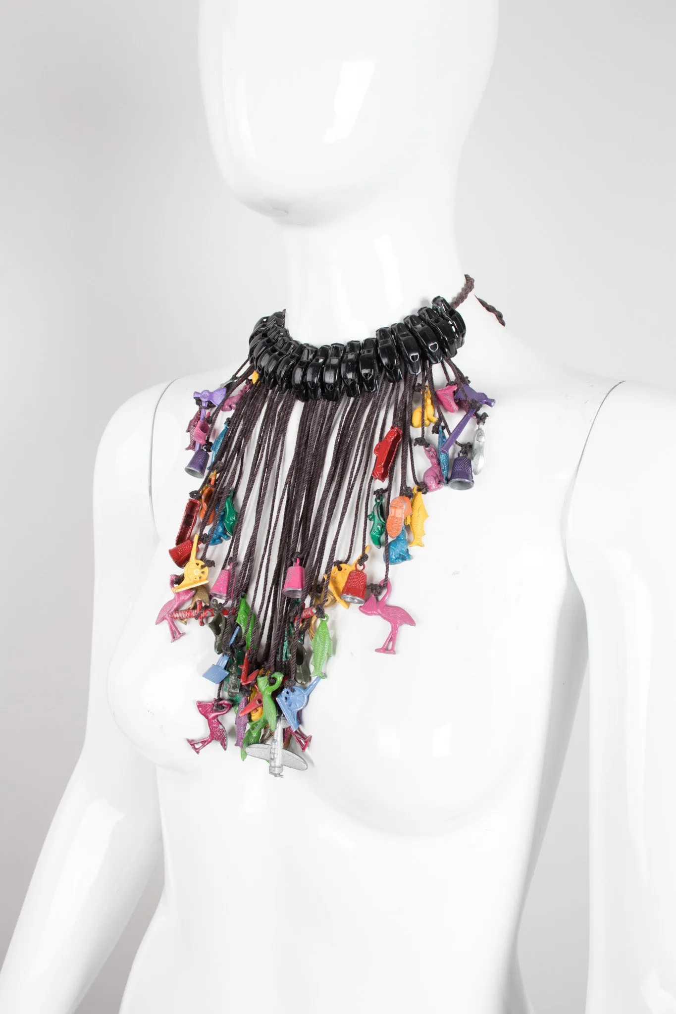 Miniature Toy Waterfall Necklace