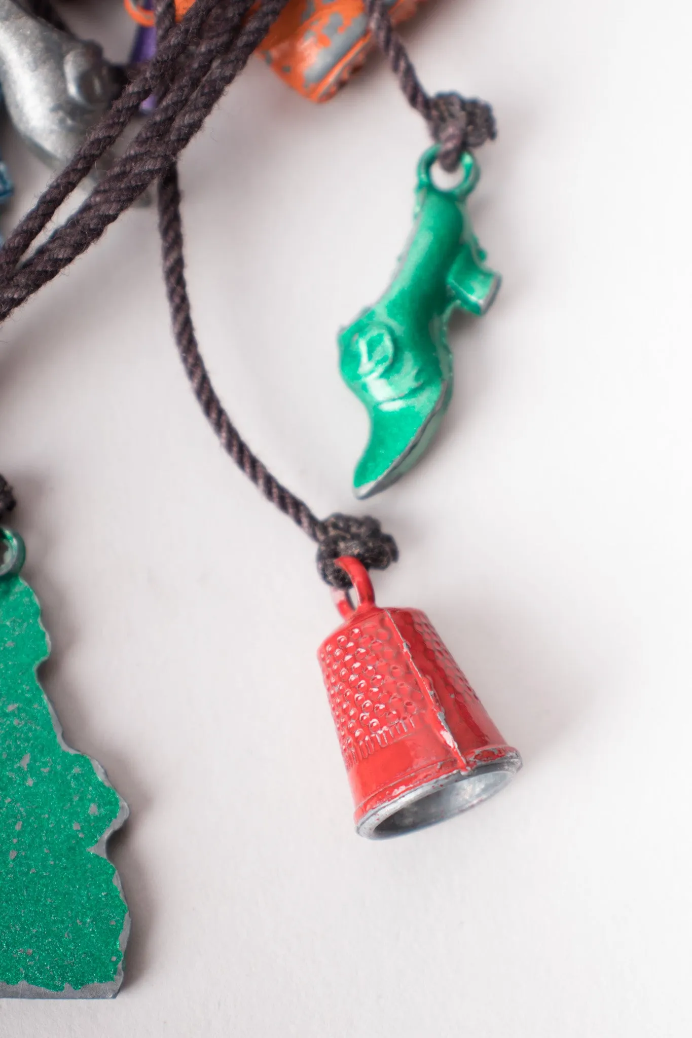 Miniature Toy Waterfall Necklace