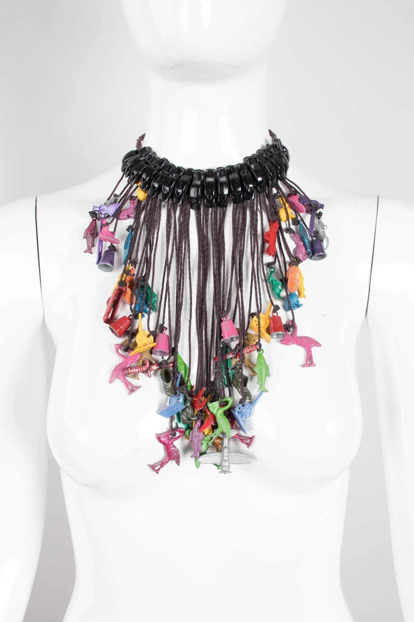 Miniature Toy Waterfall Necklace