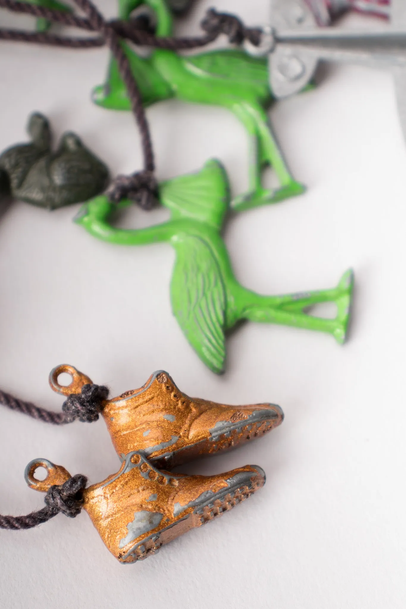 Miniature Toy Waterfall Necklace