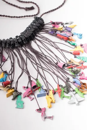 Miniature Toy Waterfall Necklace