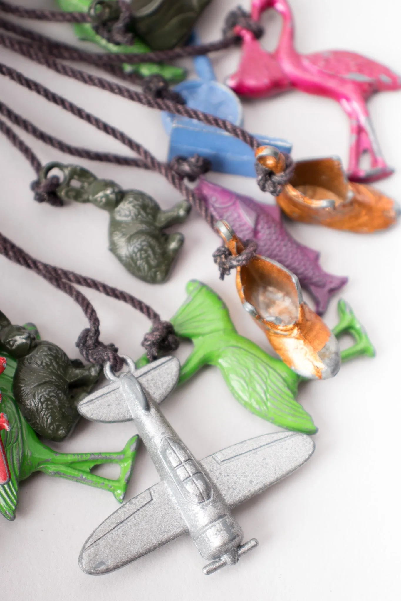 Miniature Toy Waterfall Necklace