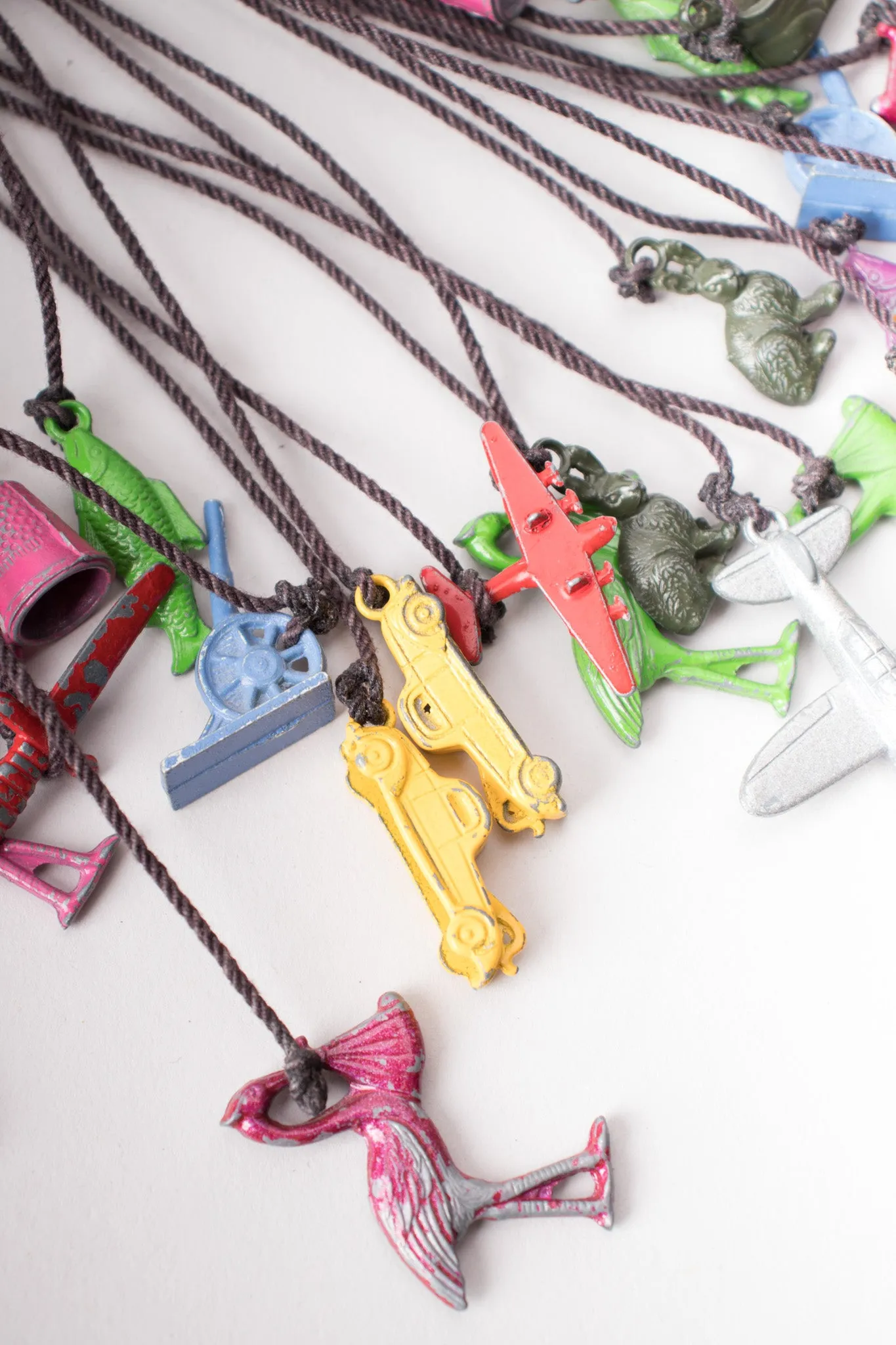 Miniature Toy Waterfall Necklace