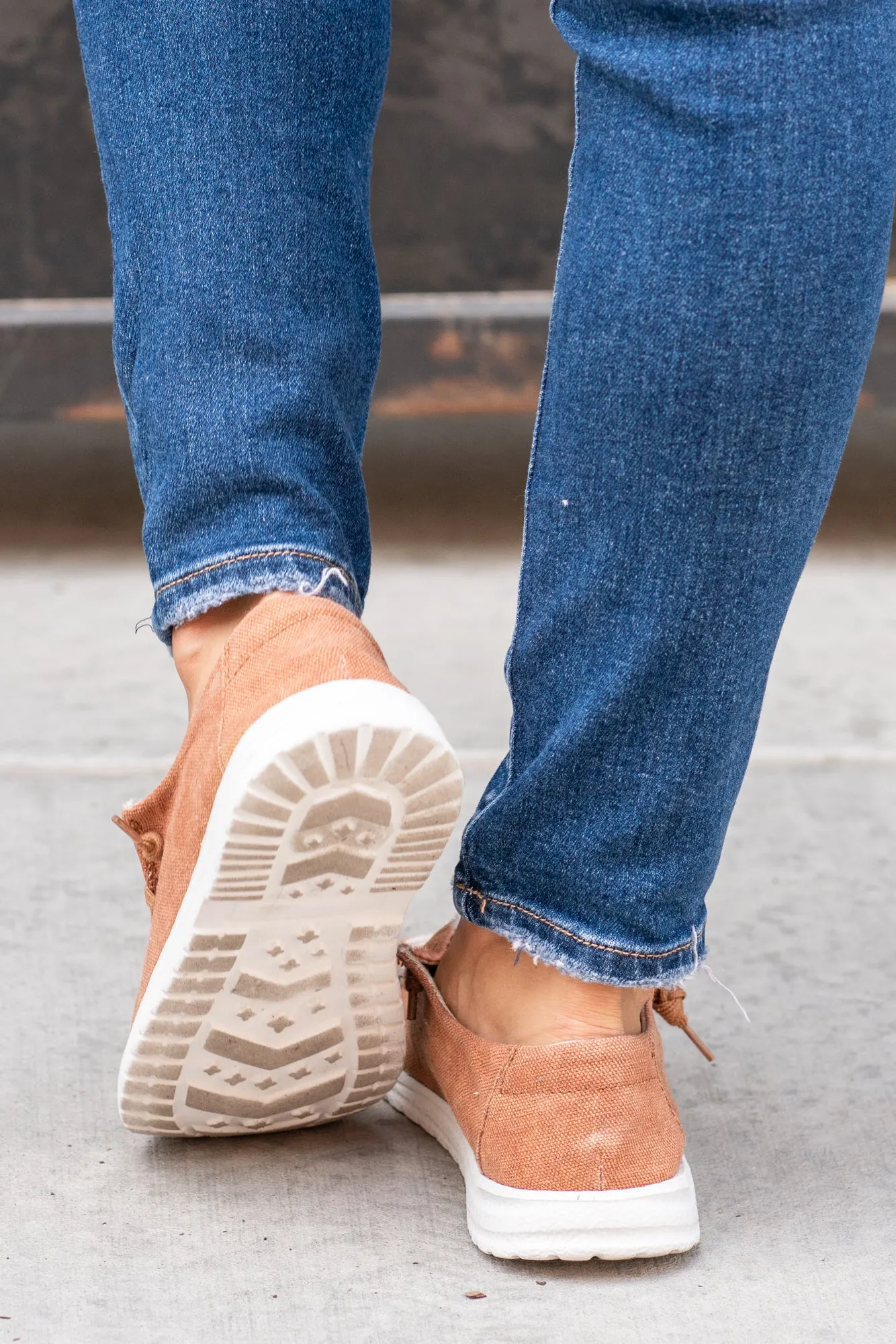 Mooma Cow Print Boat Shoe Sneakers - Tan