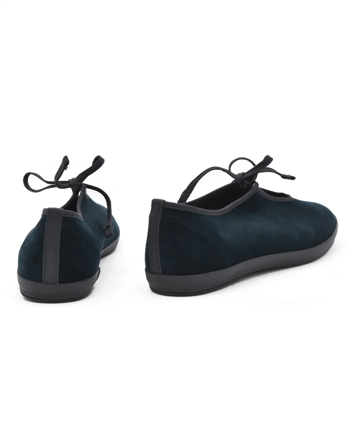 Moonstar Lite Prim W Green Velvet Flat