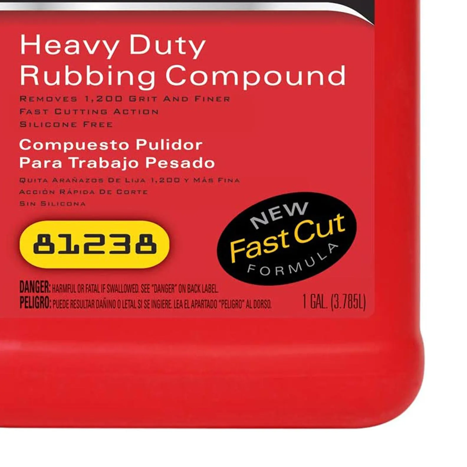 MOTHERS Professional Heavy Duty Rubbing Compound (RC2) 1 Gallon