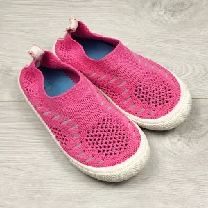 MSK1 - Jan and Jul pink "Breeze" knit shoes. Size 26 (US size 9)