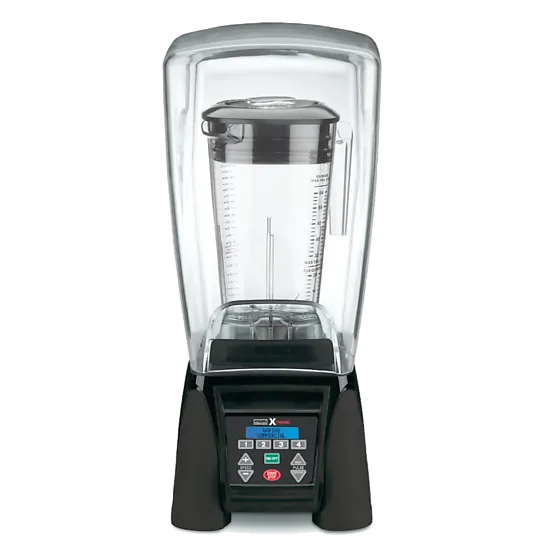 MX1500XTX Heavy-Duty Reprogrammable Blender with Sound Enclosure & "The Raptor" 64 oz Copolyester Jar by Waring Commercial