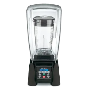 MX1500XTX Heavy-Duty Reprogrammable Blender with Sound Enclosure & "The Raptor" 64 oz Copolyester Jar by Waring Commercial