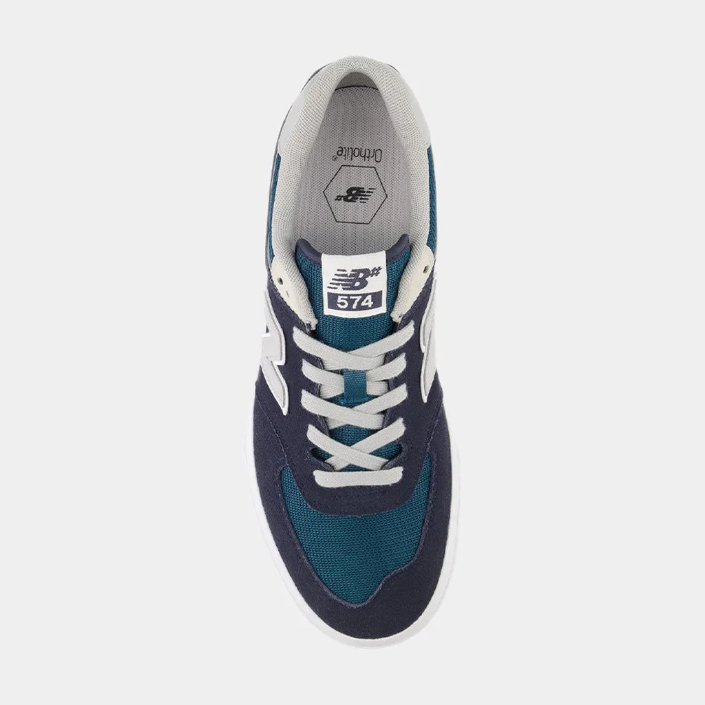 NEW BALANCE 574 VULC - BLUE/GREY