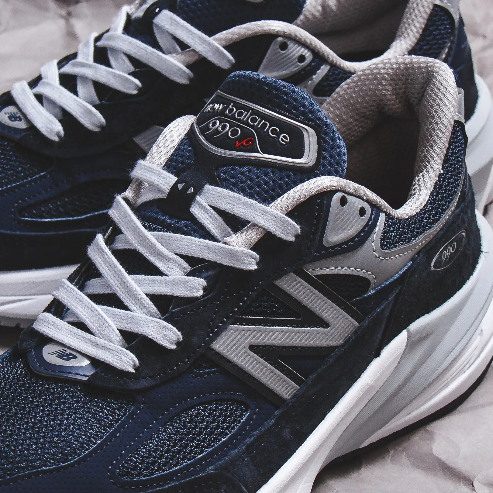 New Balance Men 990v6 Navy Made In USA M990NV6