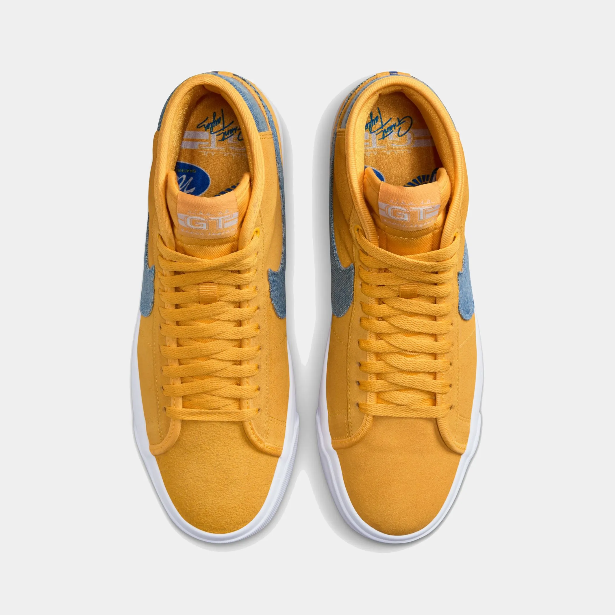 NIKE ZOOM BLAZER MID PRO GT - UNIVERSITY GOLD/GAME ROYAL