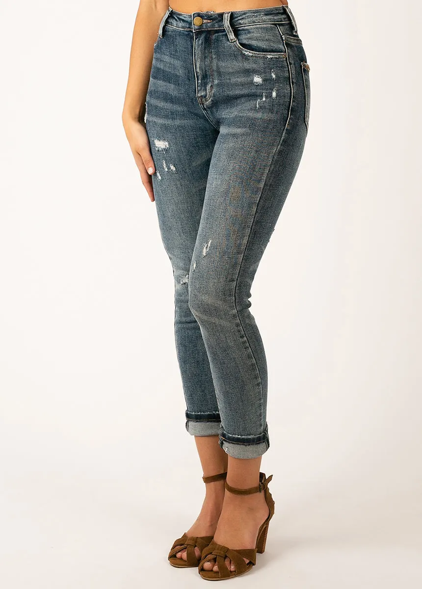 Nilou Denim in Indigo