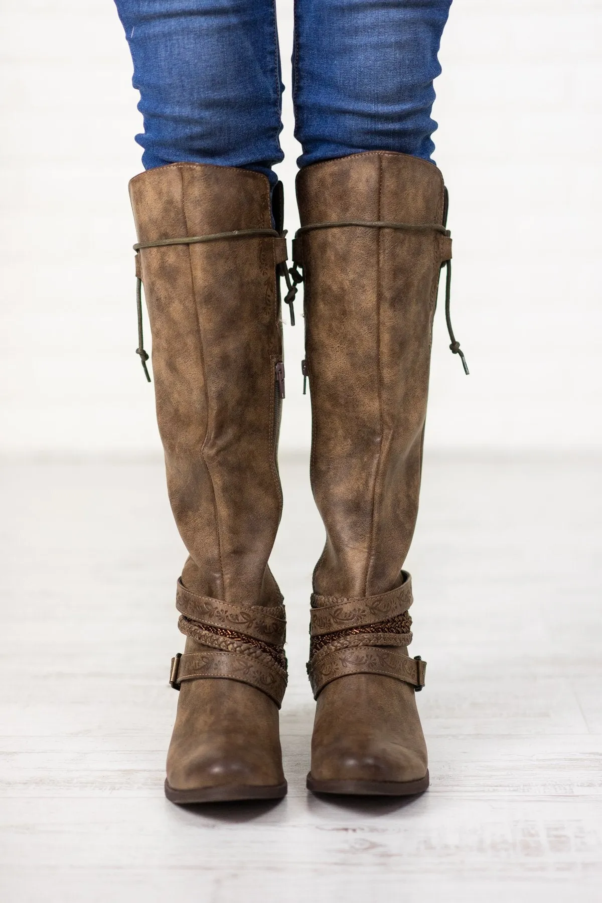 Not Rated Jurupa Boots - Taupe