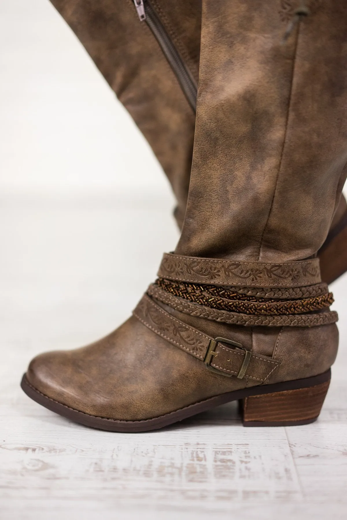 Not Rated Jurupa Boots - Taupe